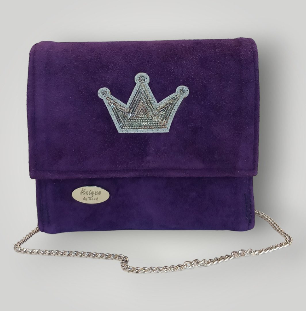 Δερμάτινη mini τσάντα ώμου