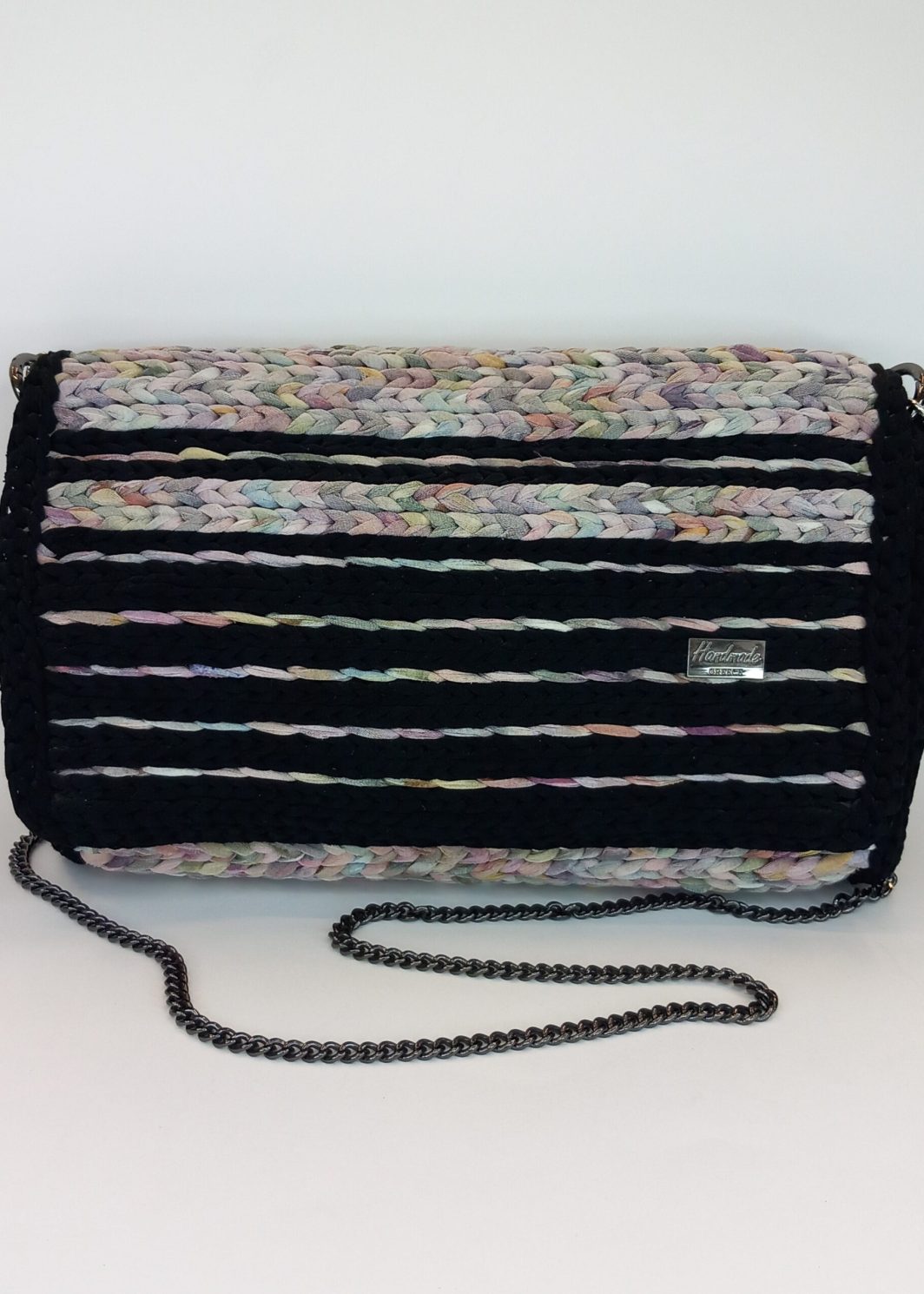 Πλεκτή τσάντα - φάκελο