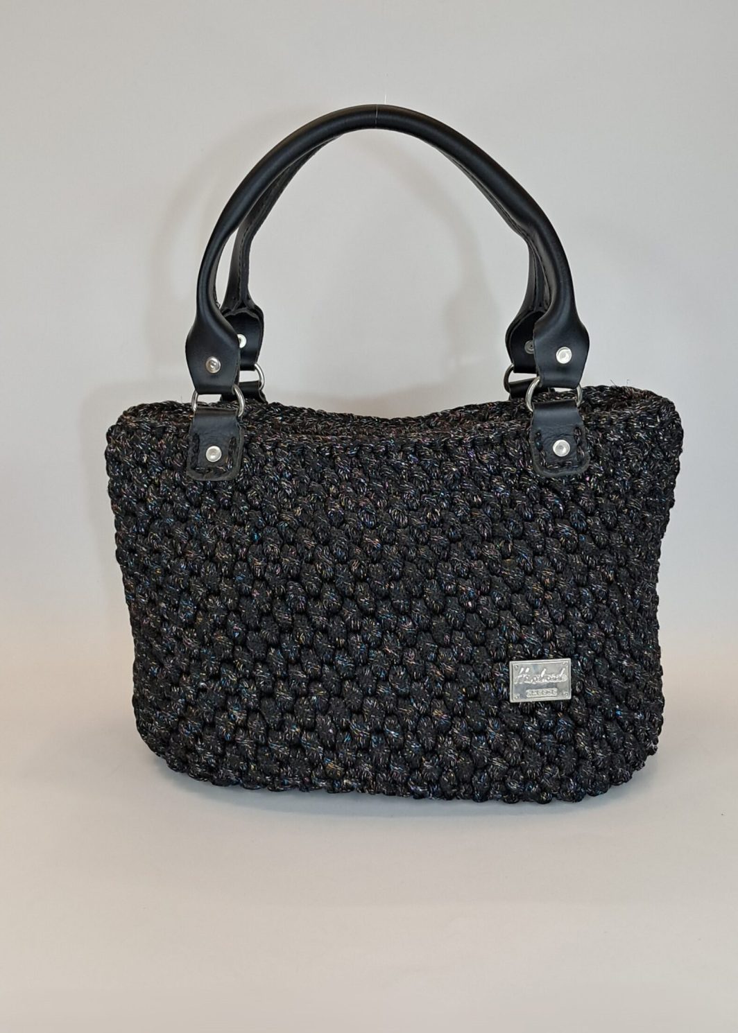 Πλεκτή τσάντα χειρός