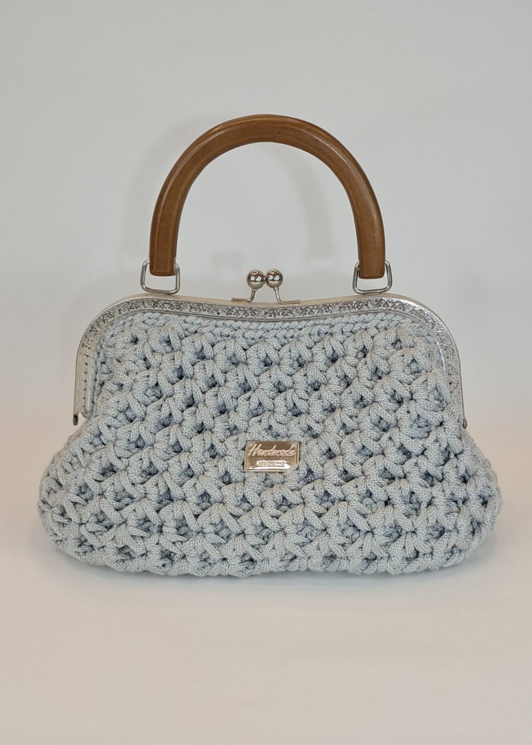 Πλεκτή τσάντα χειρός