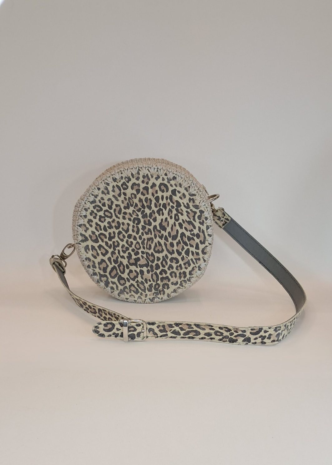 Πλεκτή τσάντα βαρελάκι