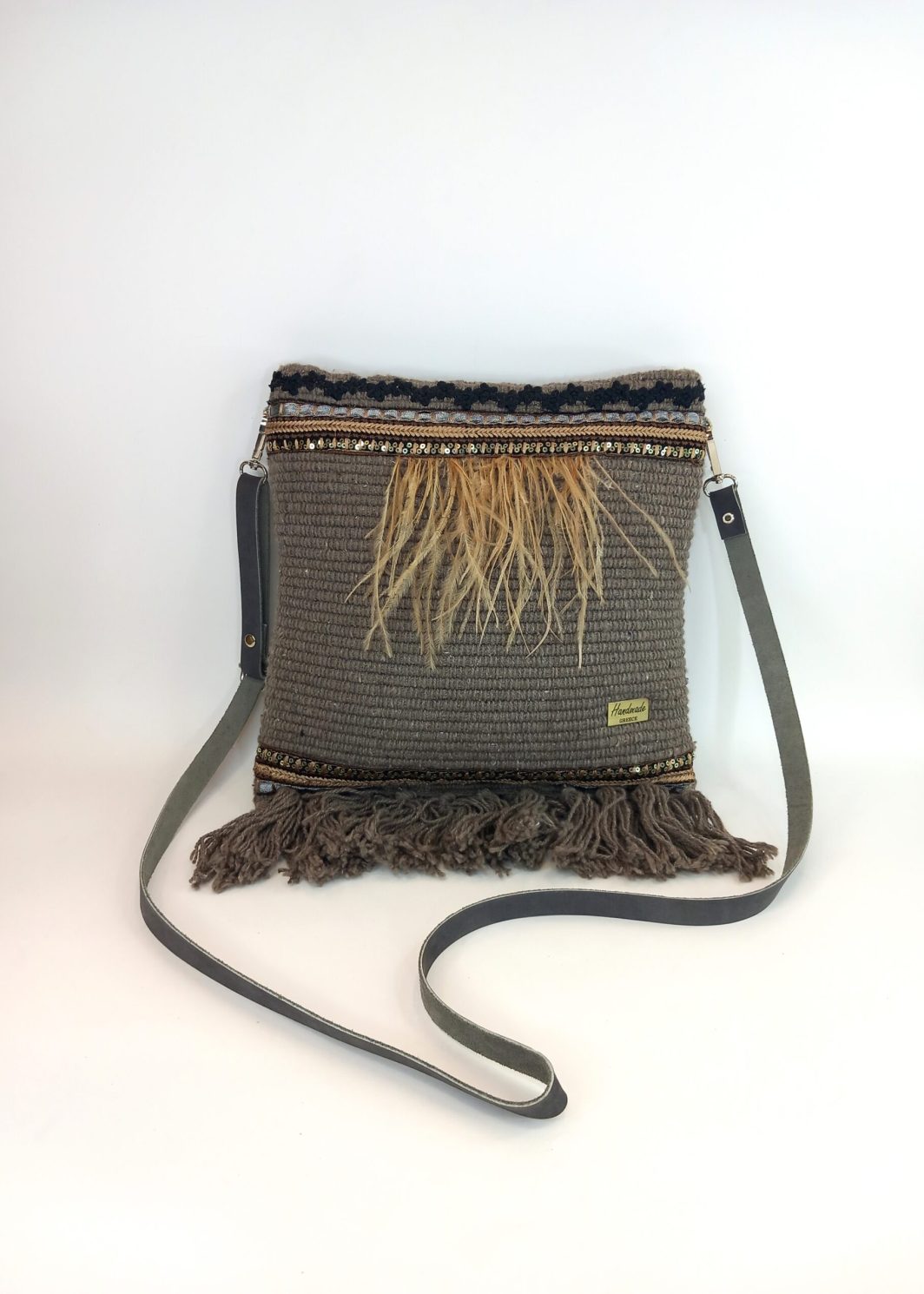 Υφασμάτινη τσάντα ώμου - boho