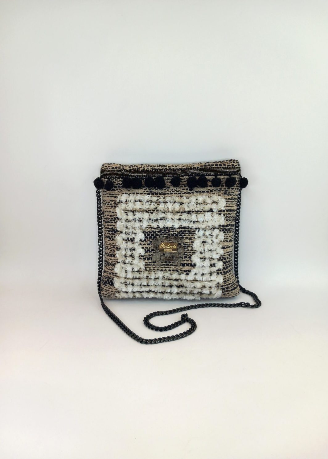 Υφασμάτινη mini τσάντα ώμου - boho