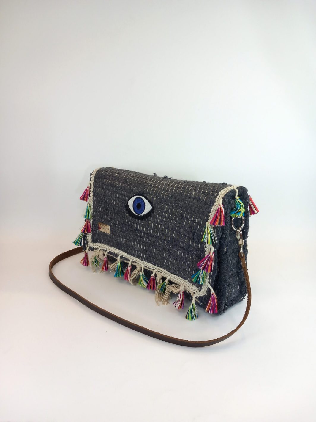 Υφασμάτινη mini τσάντα ώμου - boho - Image 2