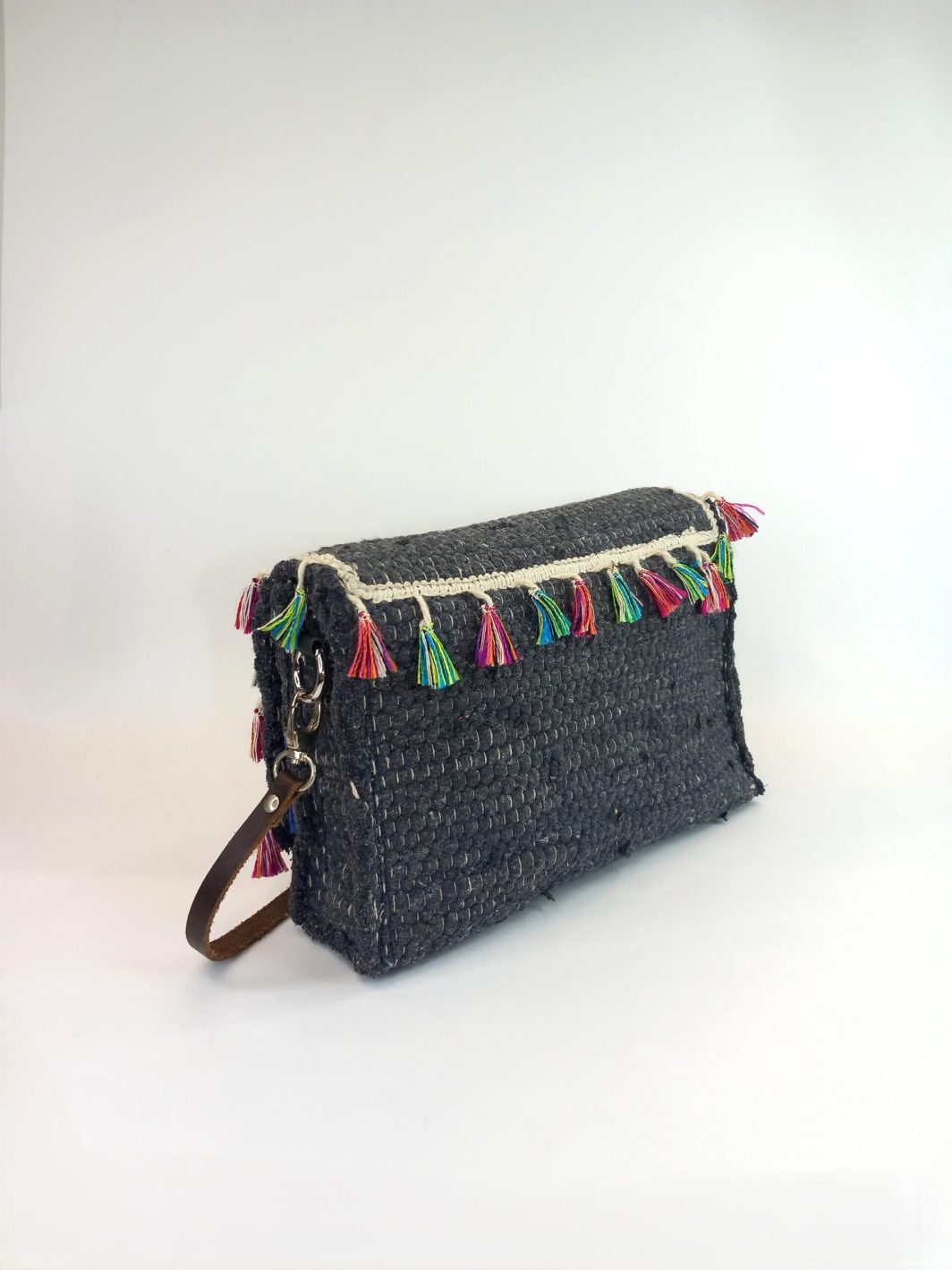 Υφασμάτινη mini τσάντα ώμου - boho - Image 3