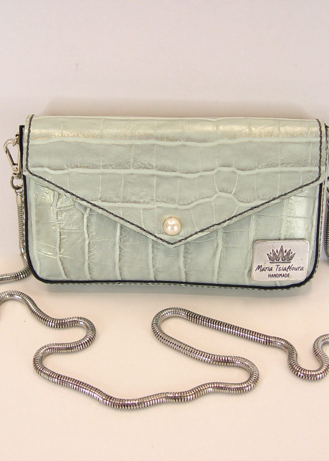 Δερμάτινη τσάντα ώμου - φάκελος