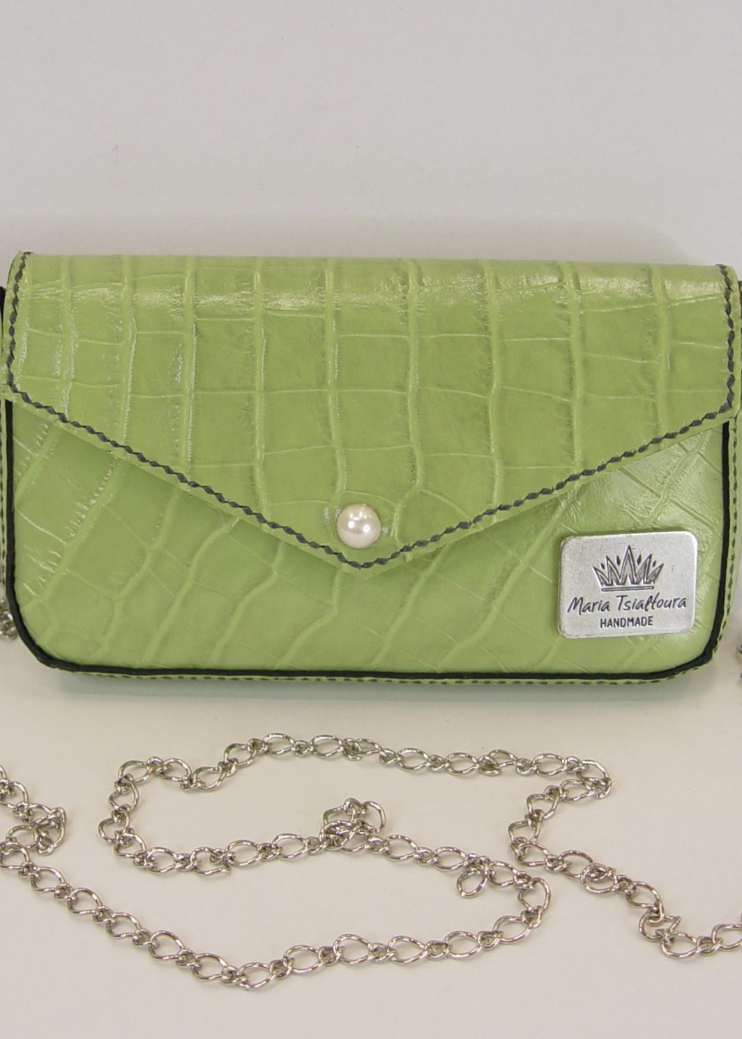 Δερμάτινη τσάντα ώμου - φάκελος