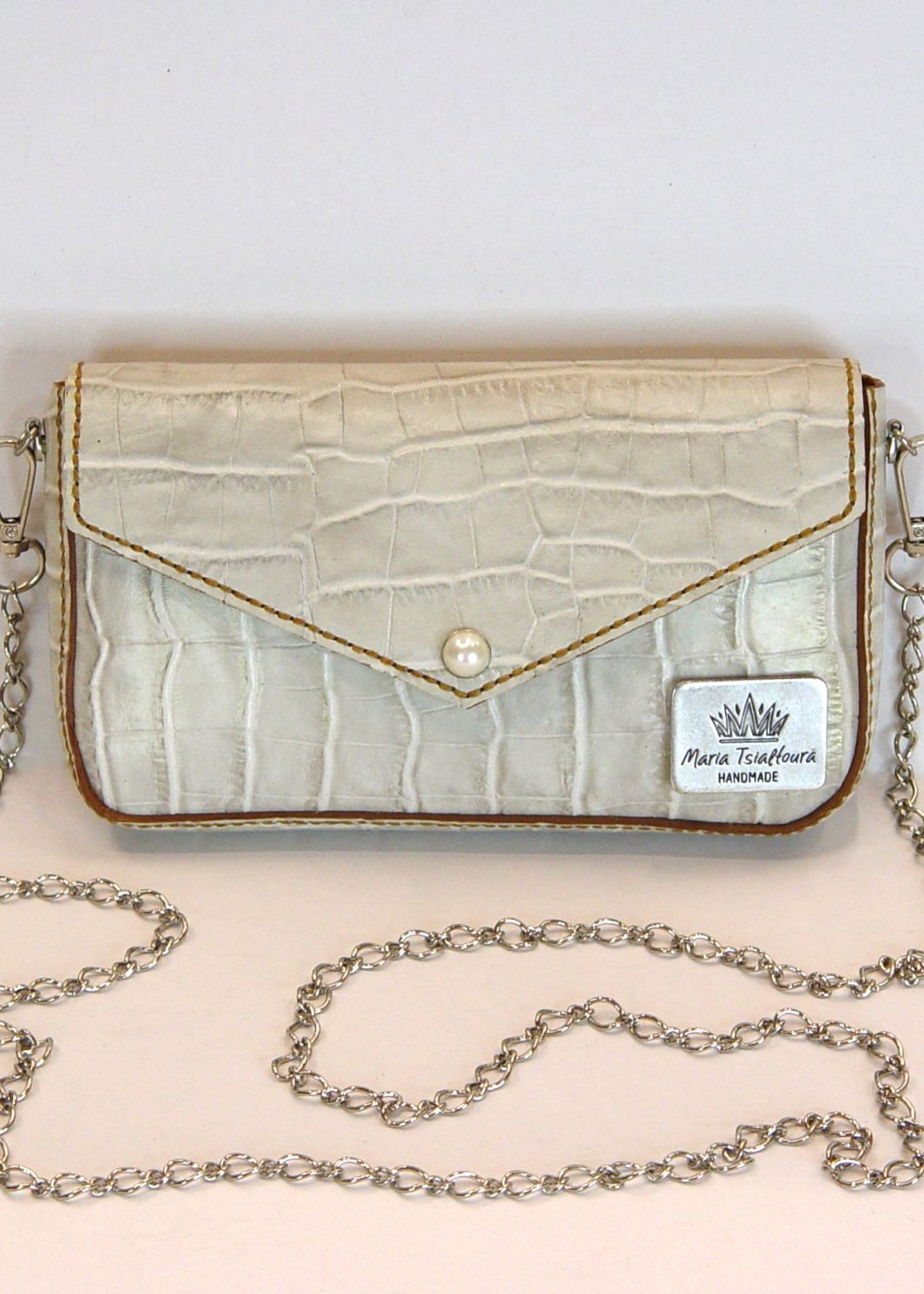 Δερμάτινη τσάντα ώμου - φάκελος