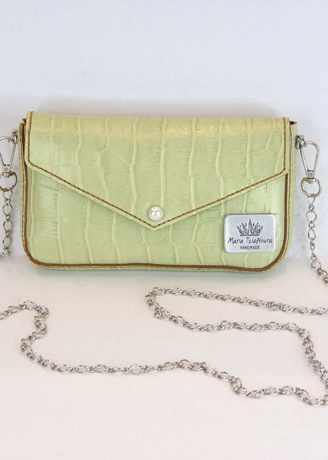 Δερμάτινη τσάντα ώμου - φάκελος