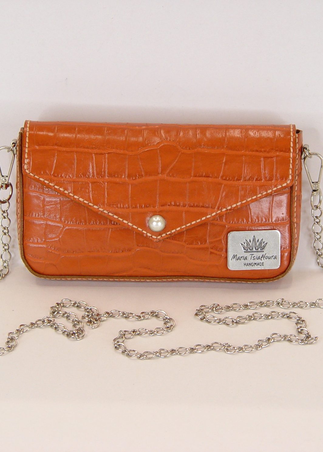 Δερμάτινη τσάντα ώμου - φακελος