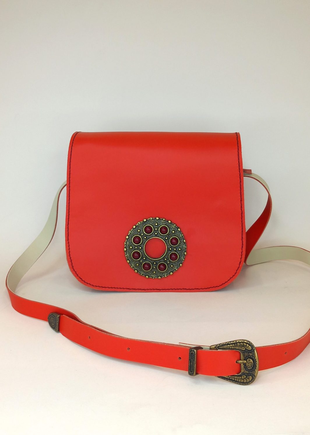 Δερμάτινη τσάντα ώμου