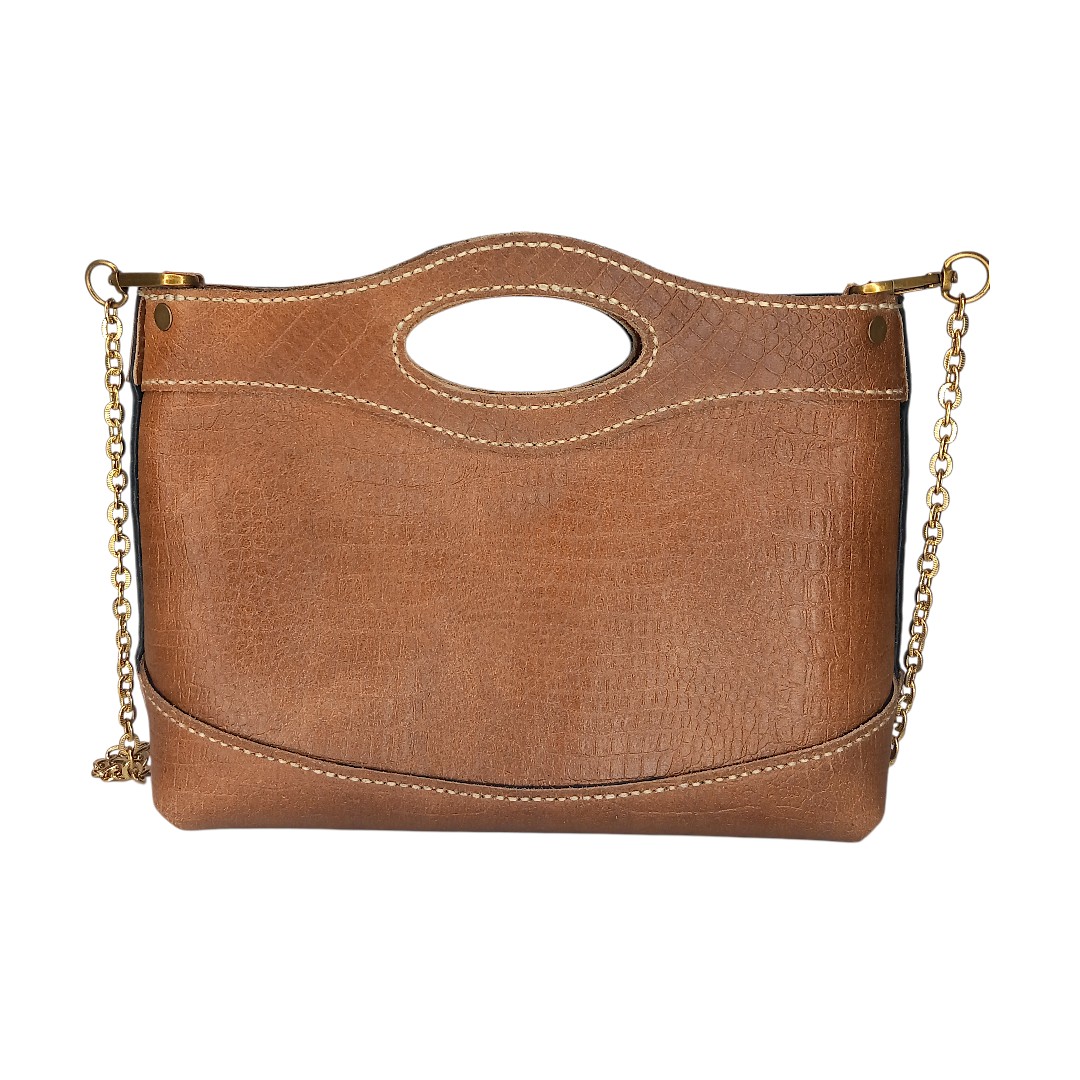 Χειροποίητη Δερμάτινη Clutch Bag - Image 3