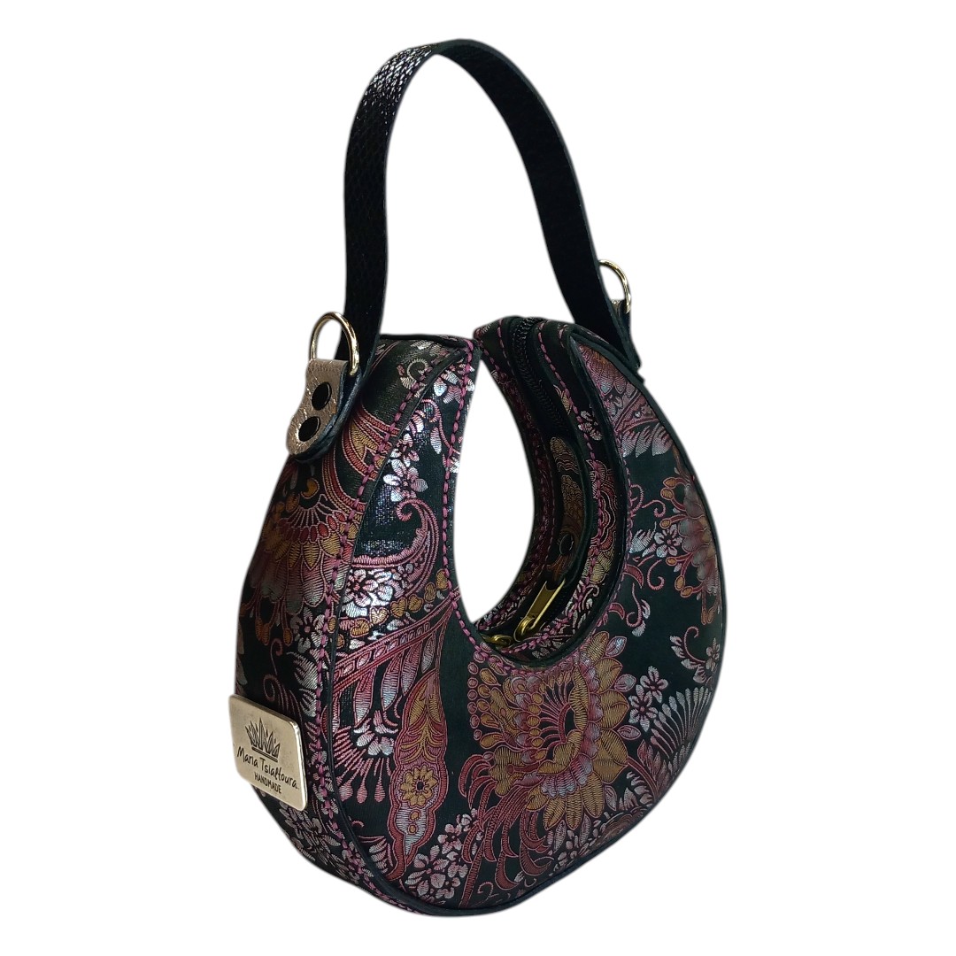 MILA - Χειροποίητη Δερμάτινη Moon Bag - Image 2